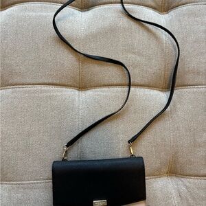 kate spade Tan and Black Crossbody Bag, used twice